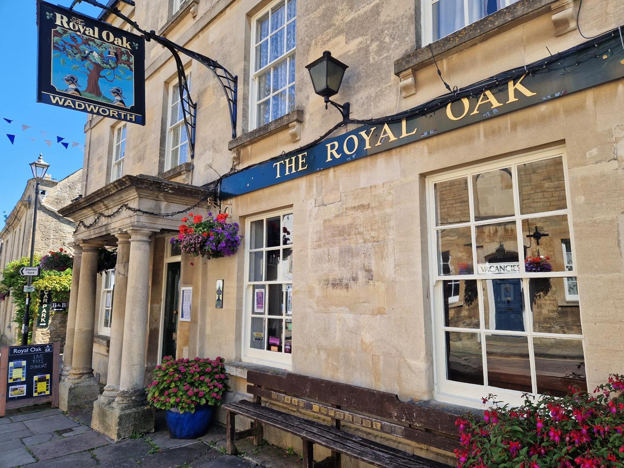 The Royal Oak Otel Corsham Dış mekan fotoğraf